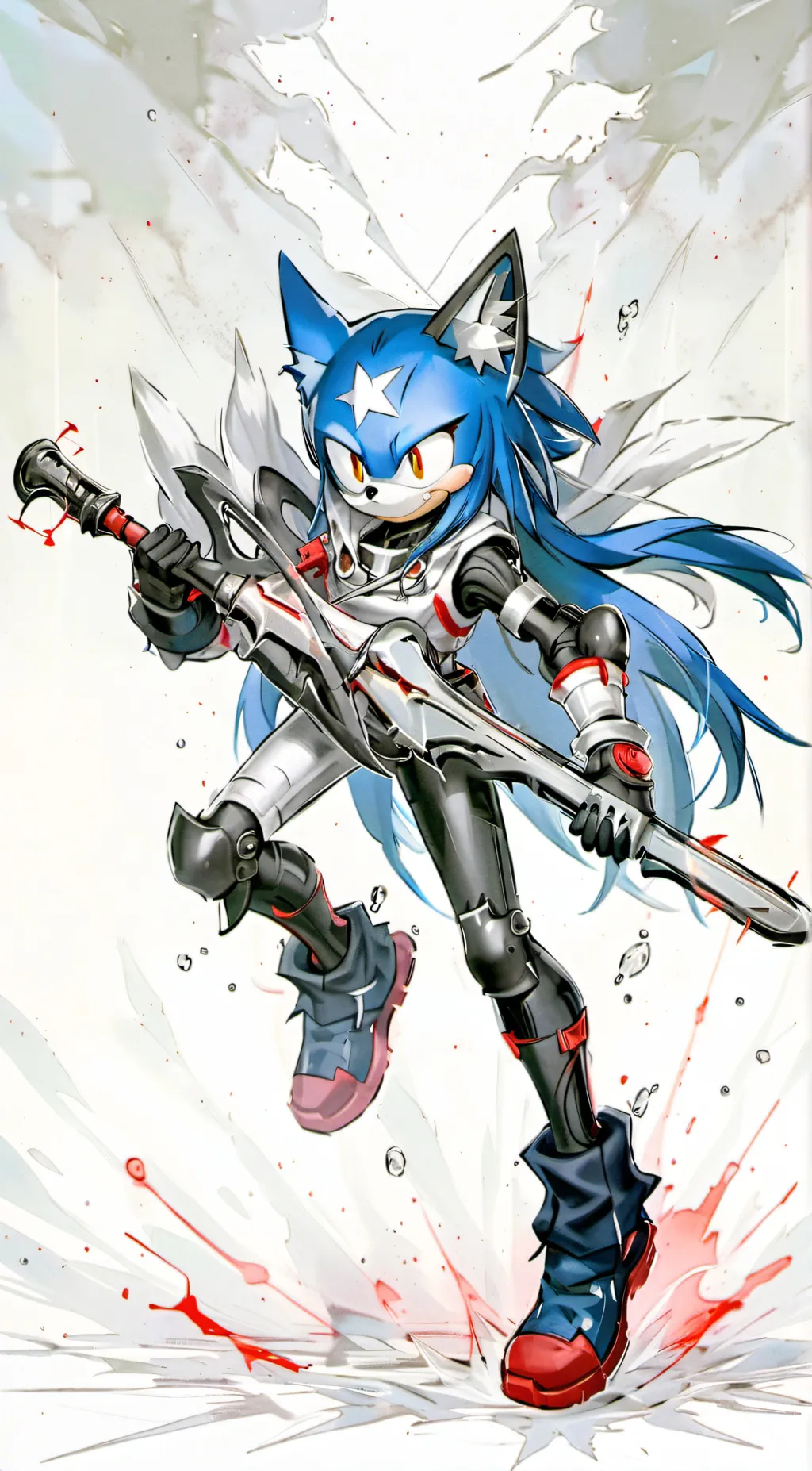 ai character: sonic.exe background