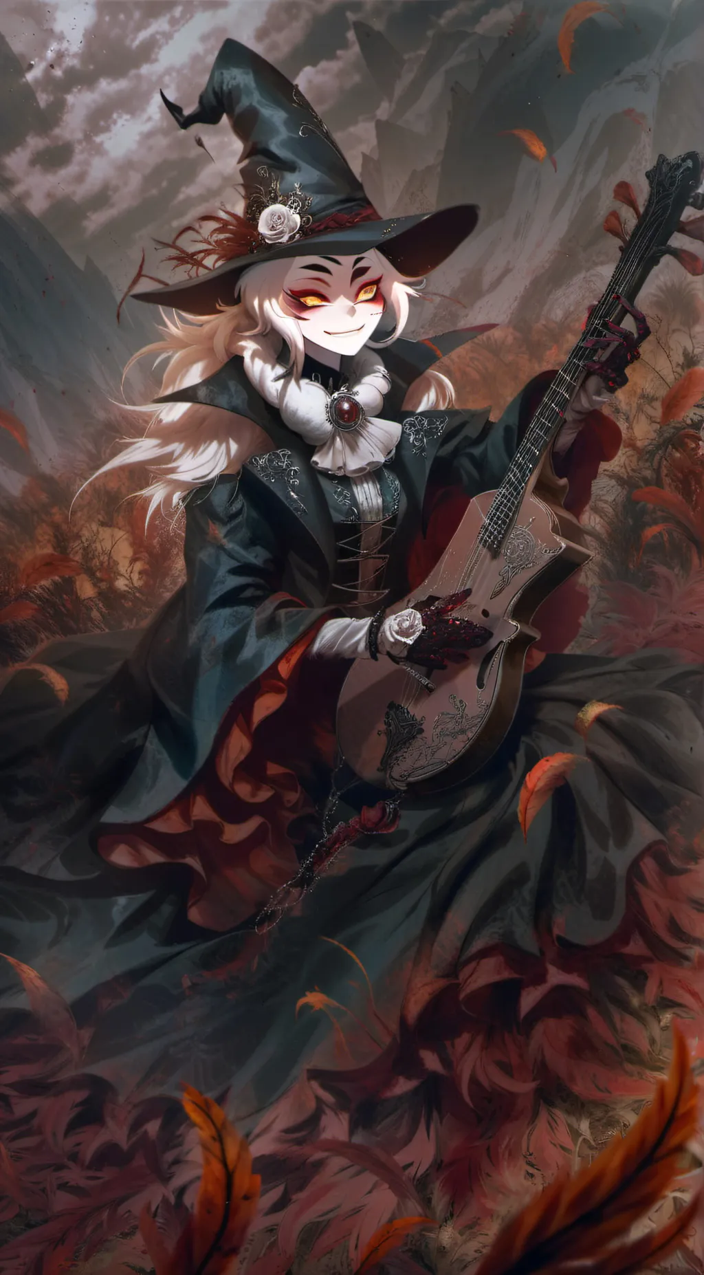 ai character: Lucifer background