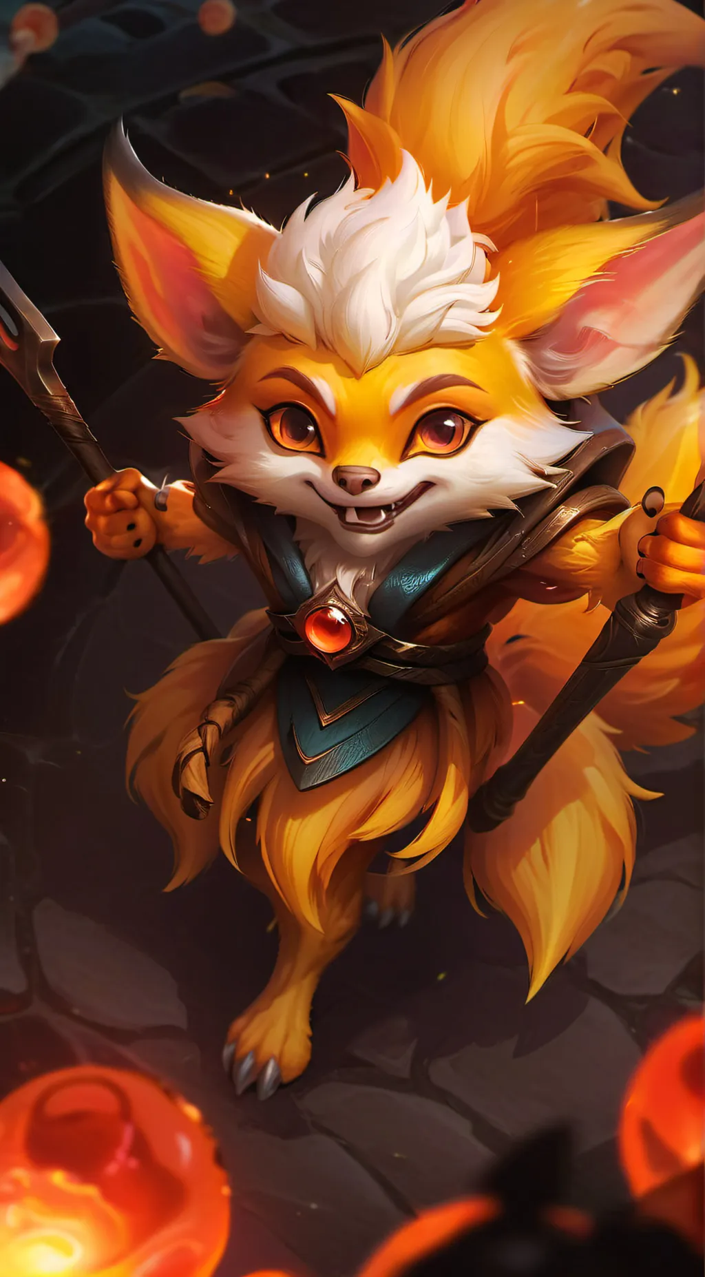 ai character: Gnar background