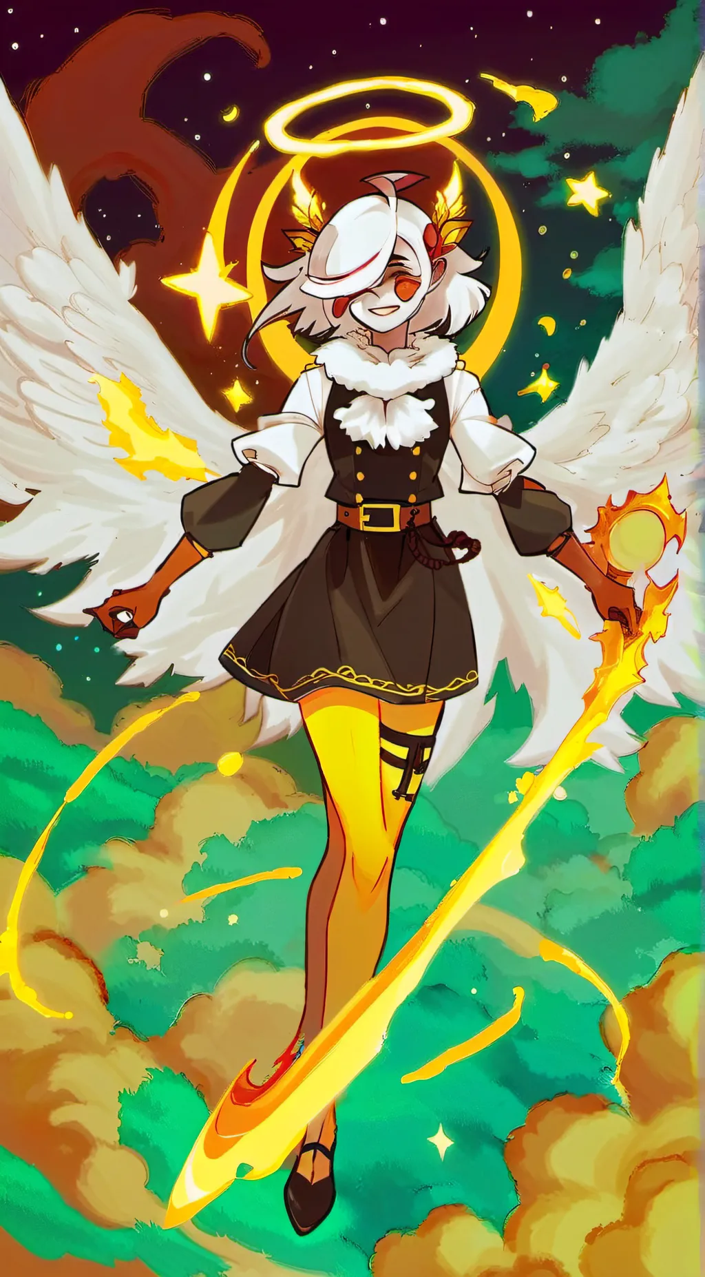 ai character: HH background