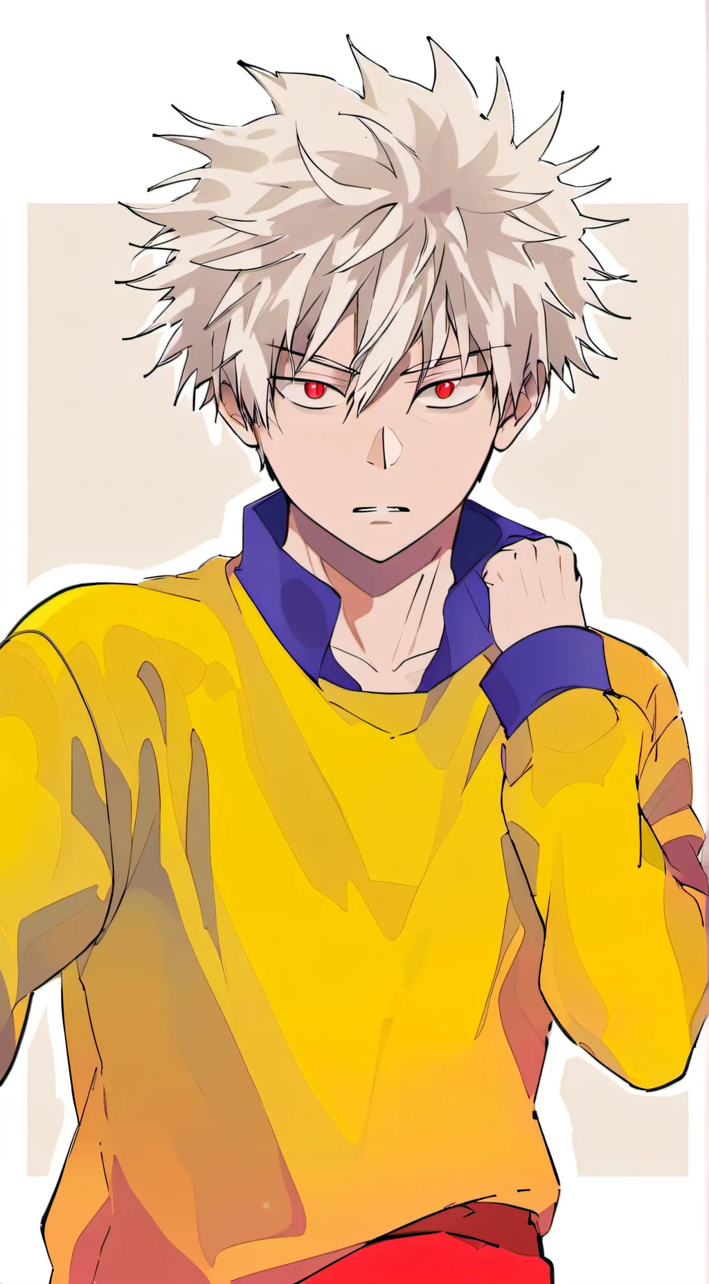 ai character: Bakugou Katsuki <3 background