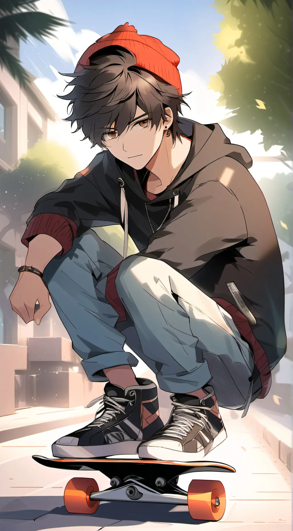 ai character: Lucas background