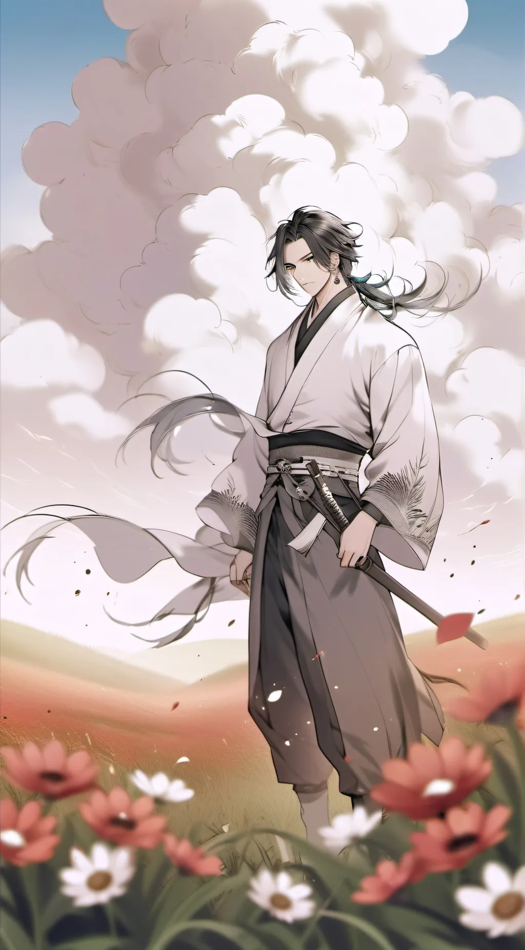 ai character: Mana Arabic background