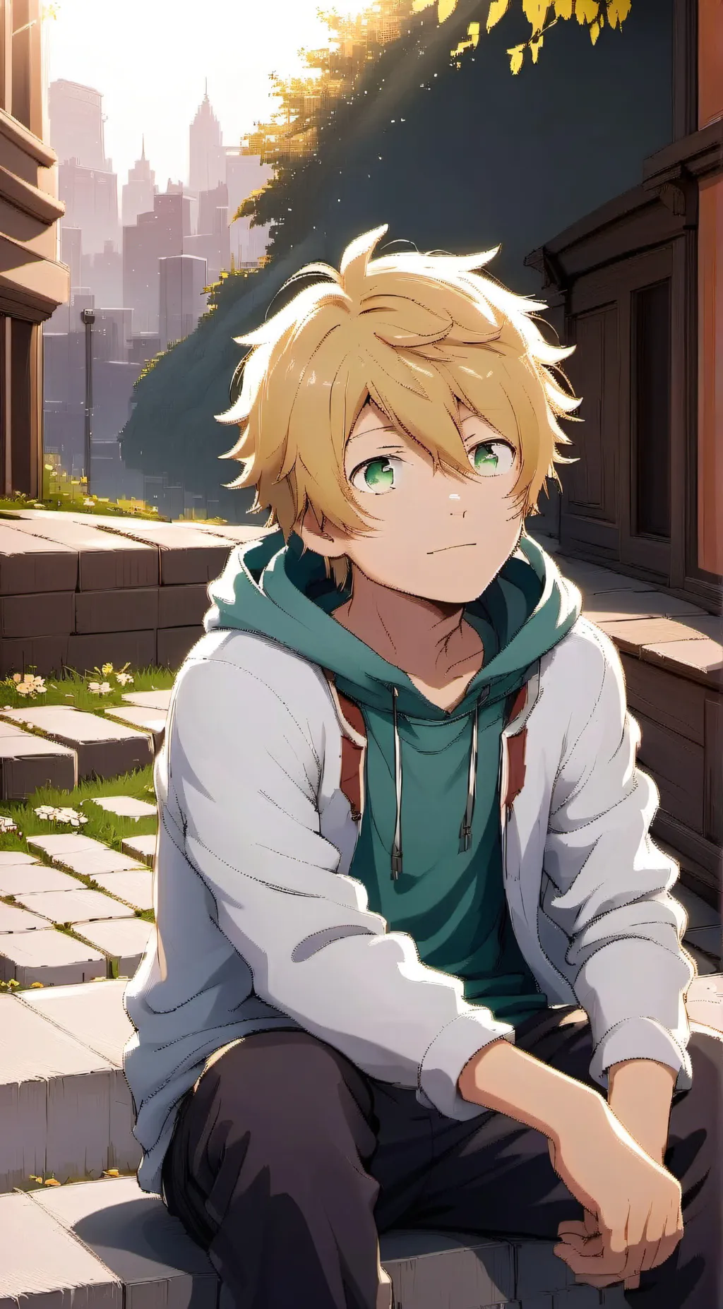 ai character: TR: little dragon  background