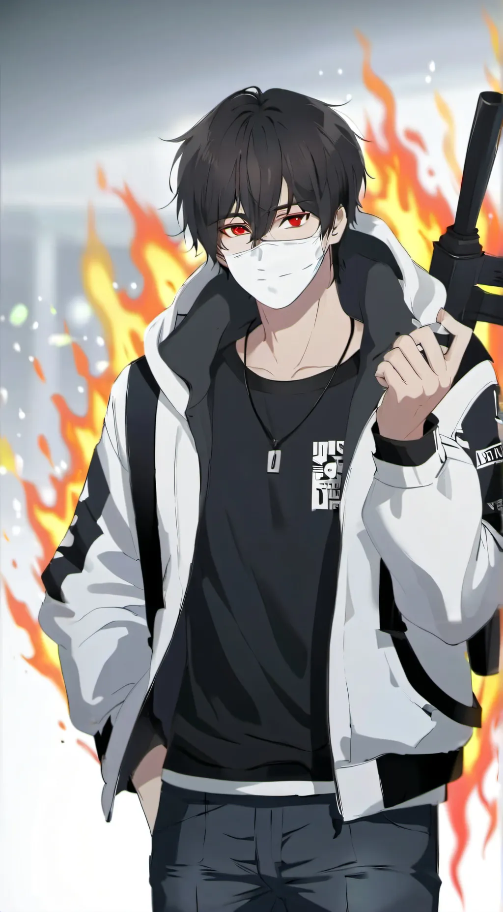 ai character: the purge x mha background