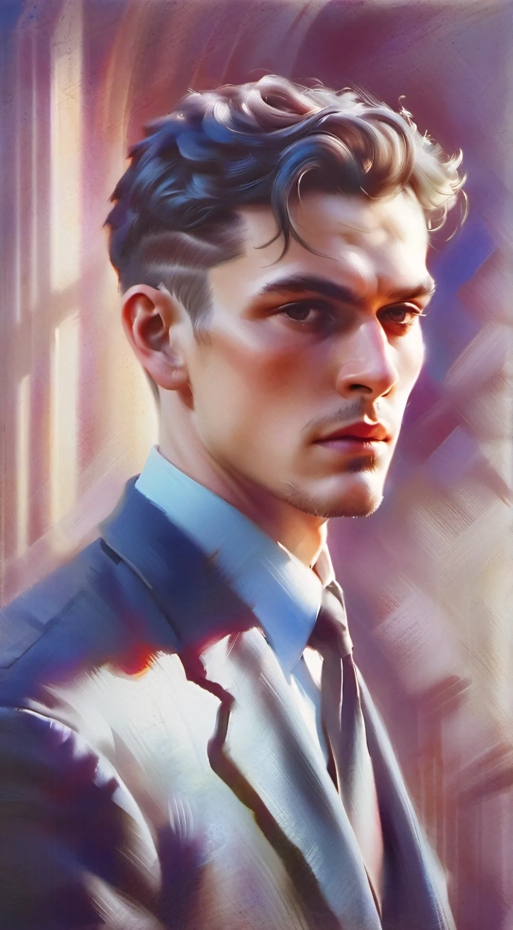 ai character: Luke  background