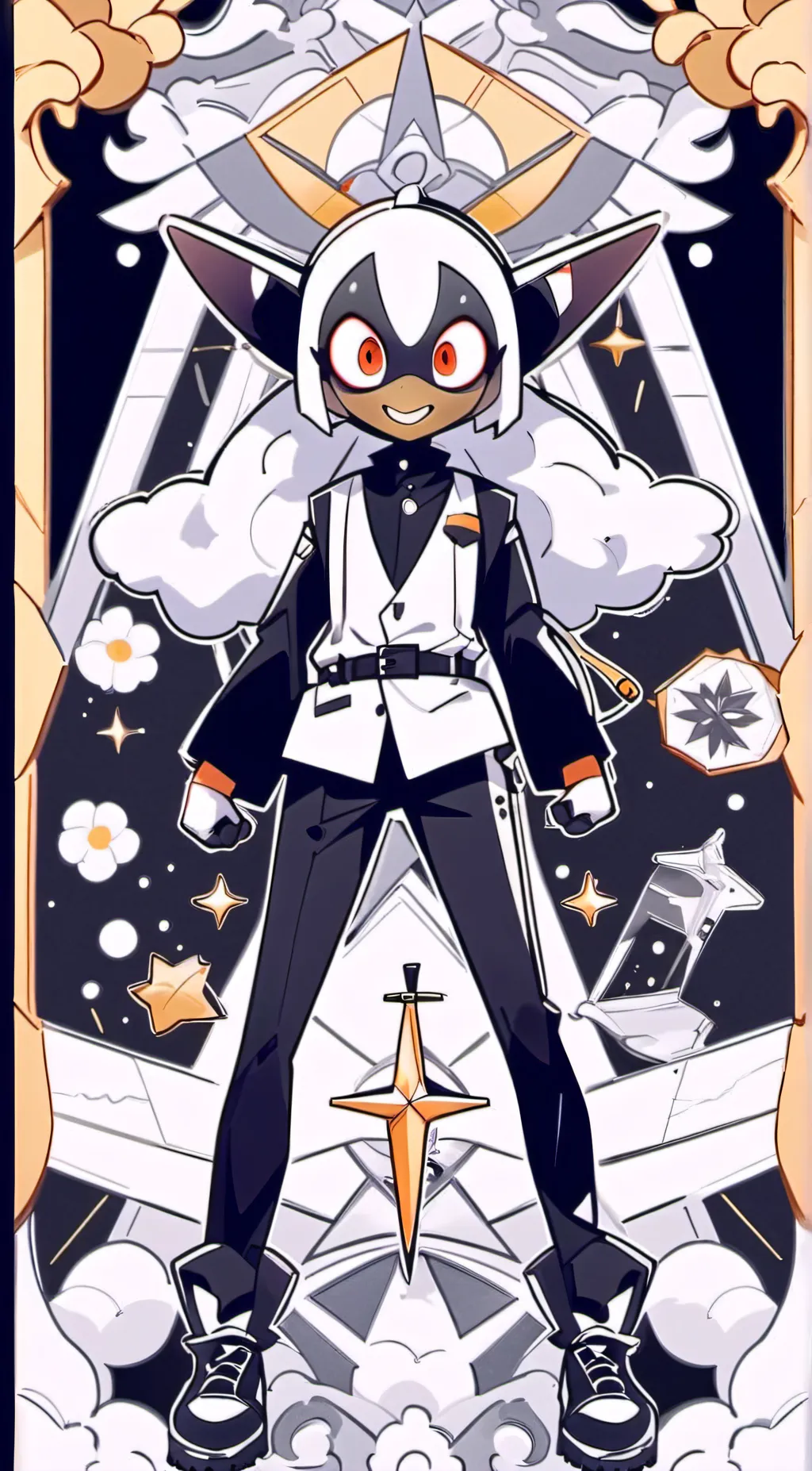 ai character: mora background