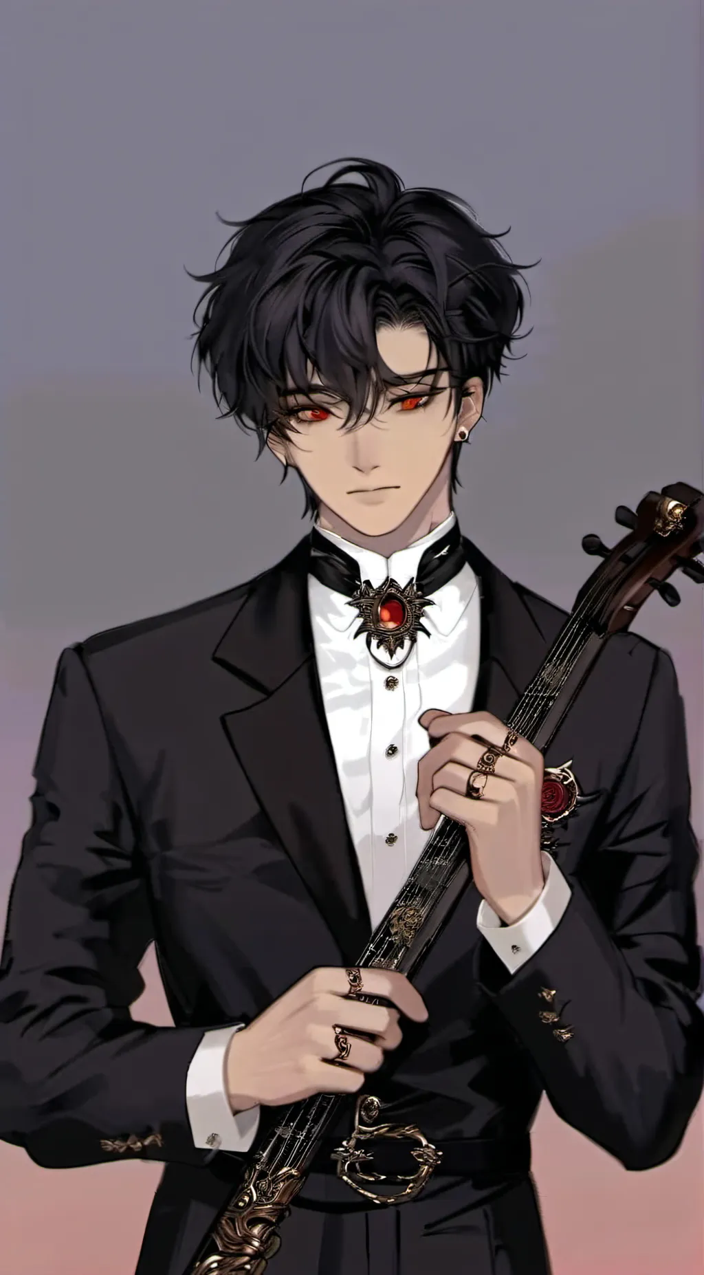 ai character: Asher  background