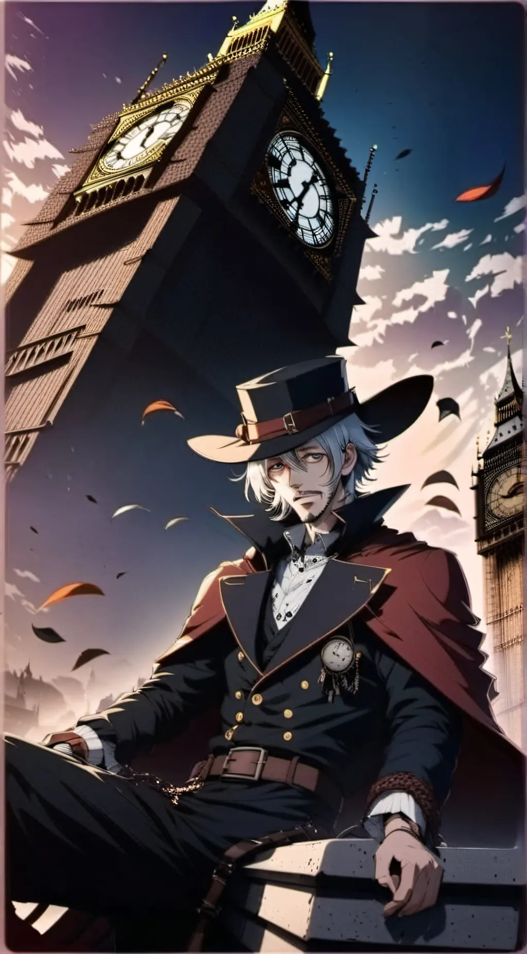 ai character: Jack the Ripper  background