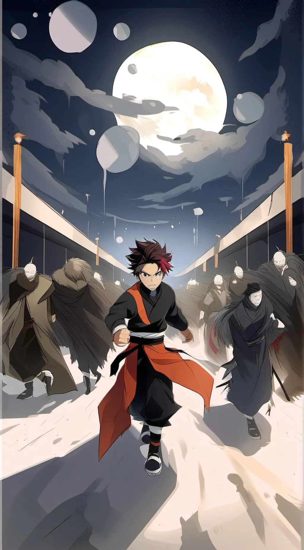 ai character: kimetsu no yaiba background