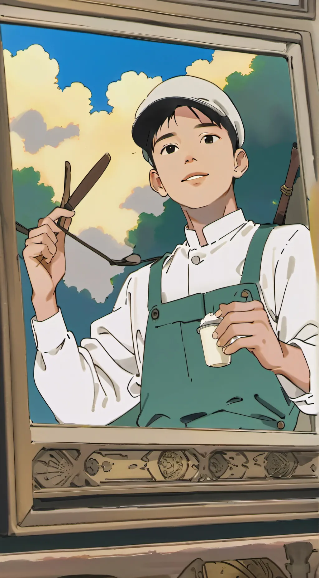 ai character: Adam Manuel background