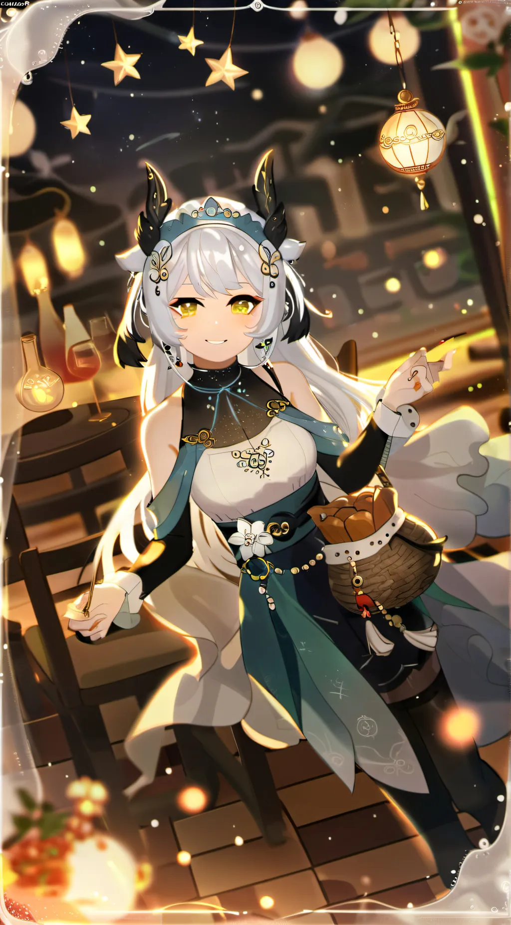 ai character: Ella background