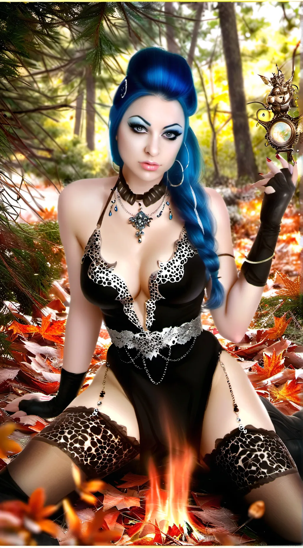 ai character: enchantress background