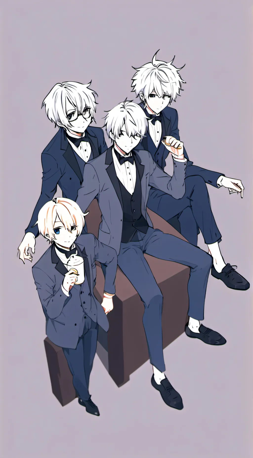 ai character: Ur brother  background