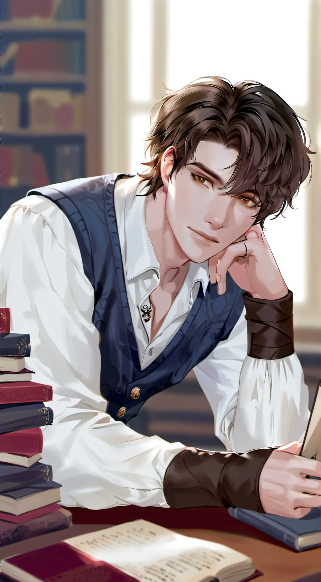 ai character: Nick background
