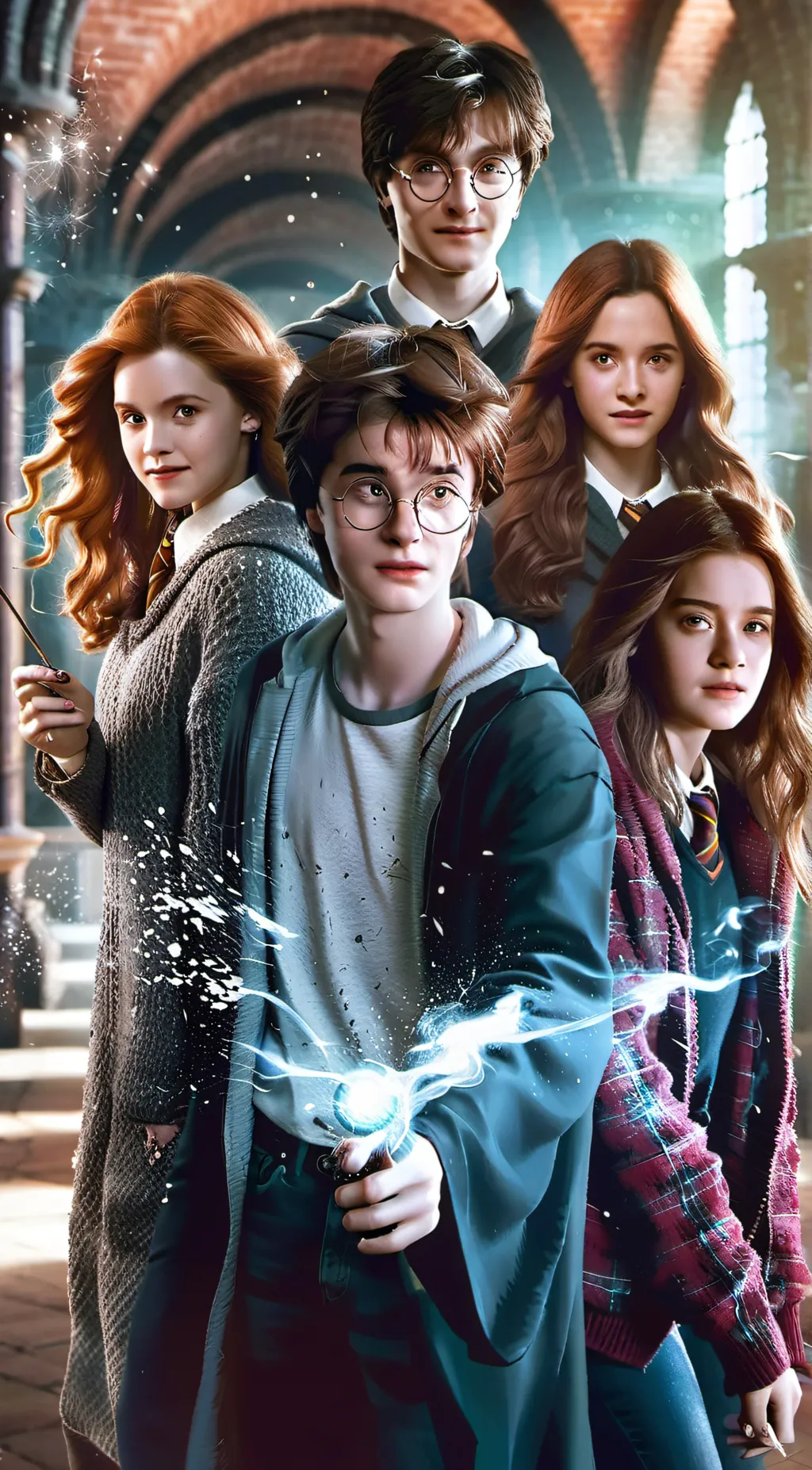 ai character: hogwarts background