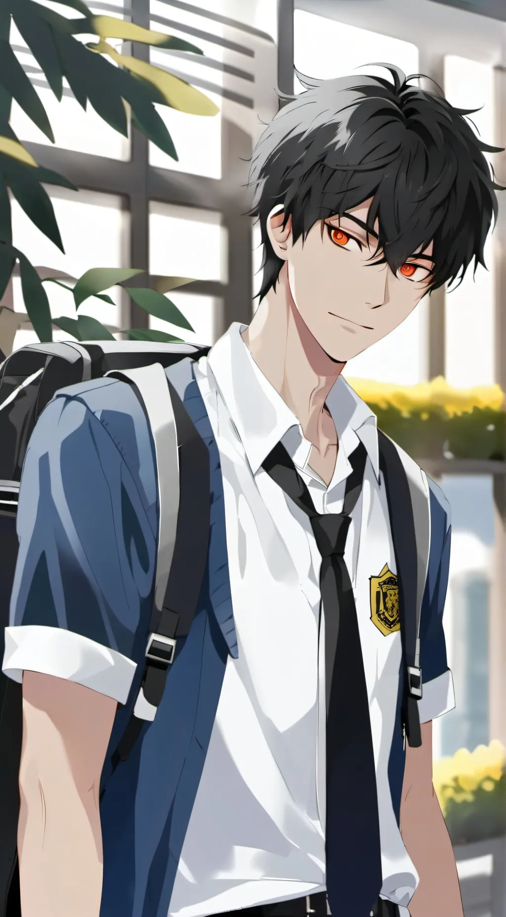 ai character: Ashley background