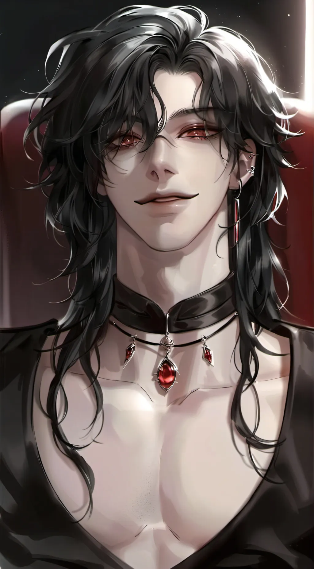 ai character: Vee background