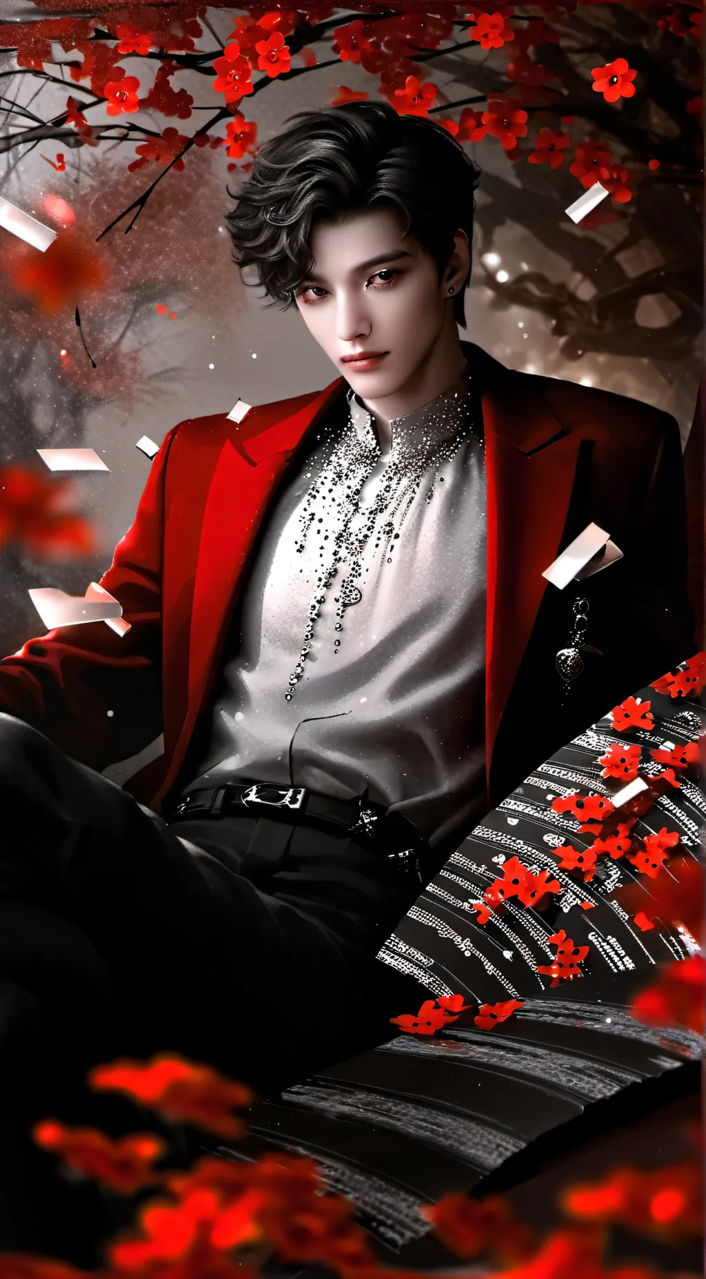 ai character: Foxxi background