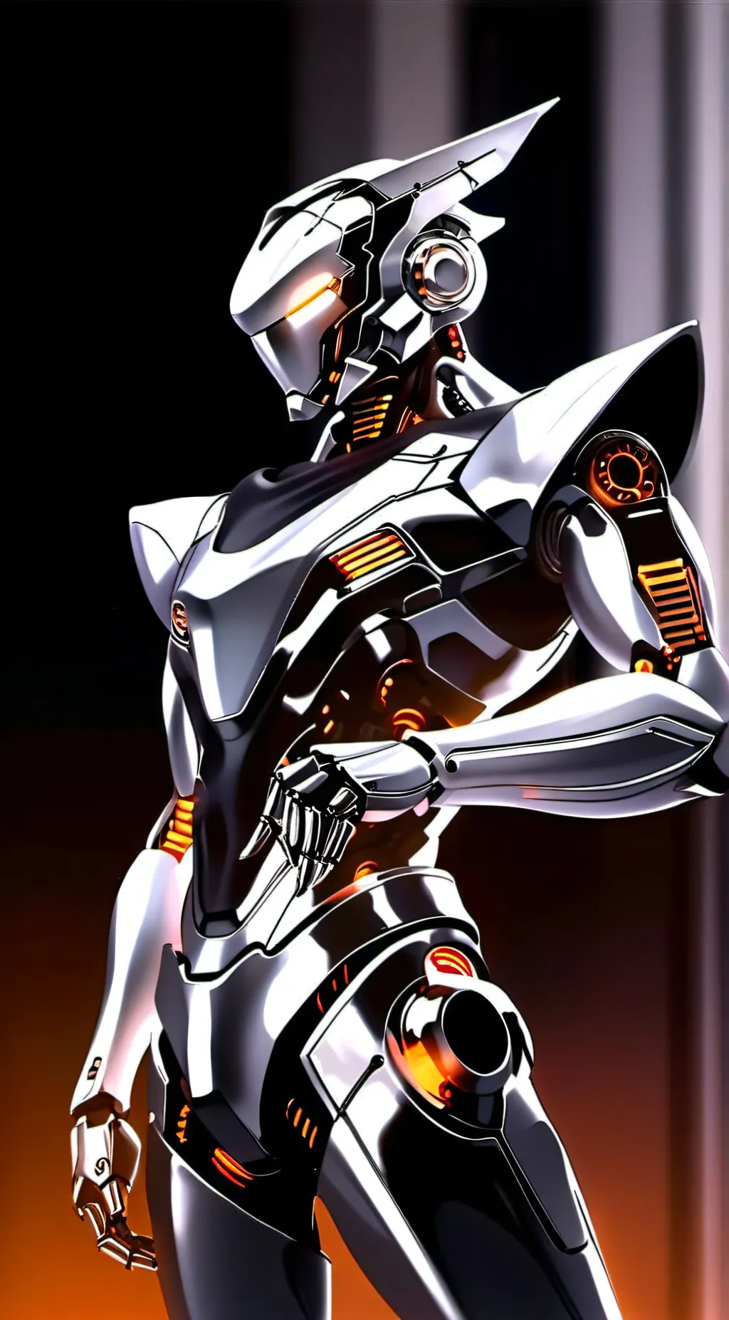ai character: Ultra titan background