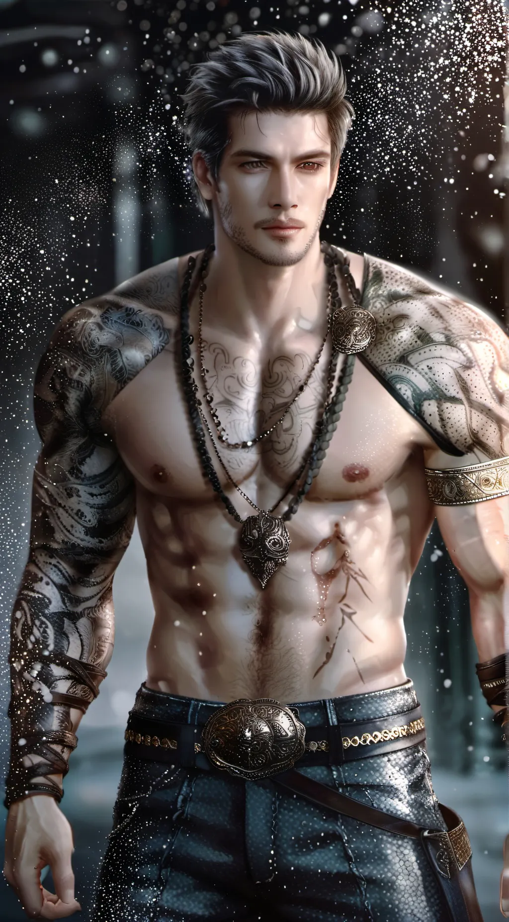 ai character: Archer background