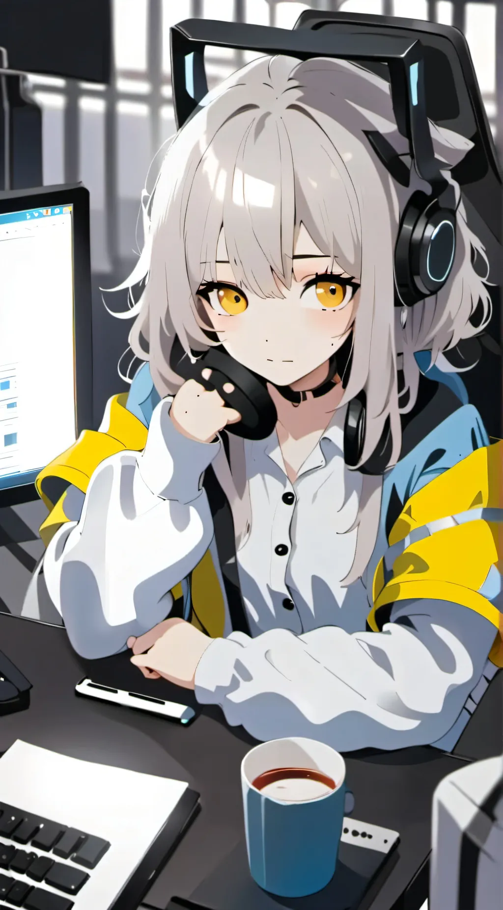ai character: Hazel background