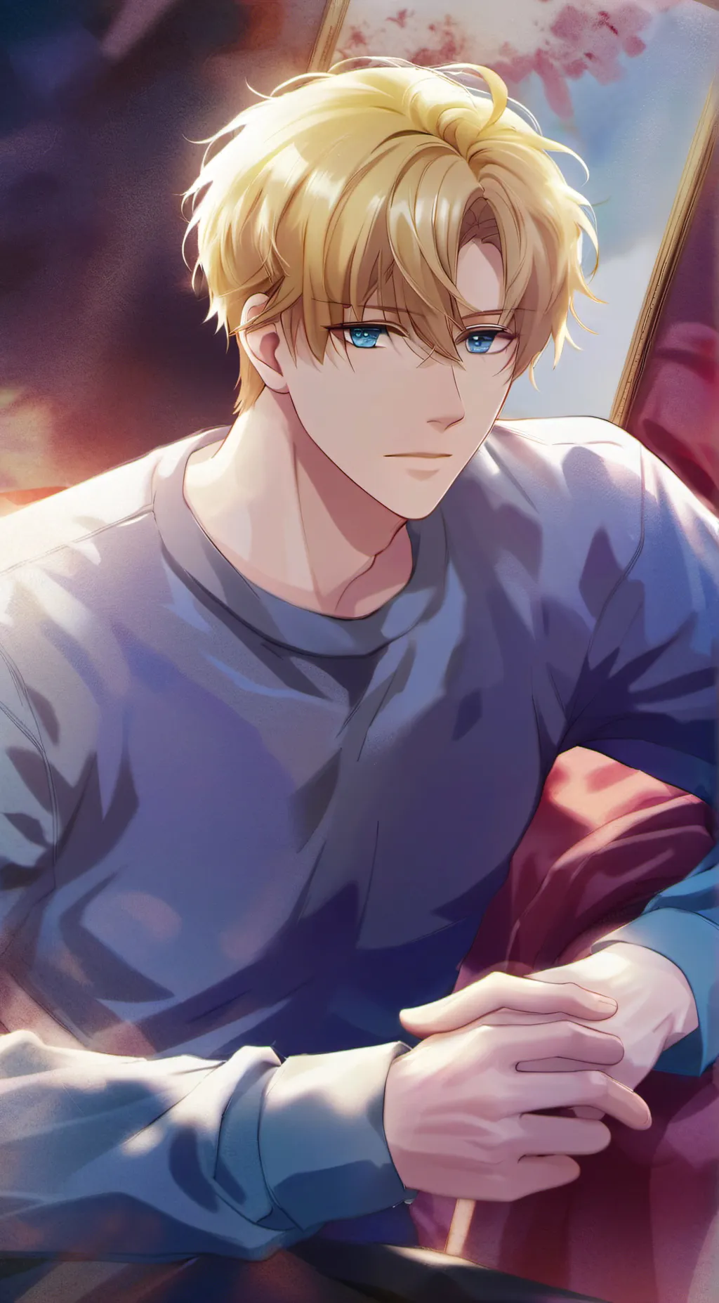 ai character: Norman Suzuki background
