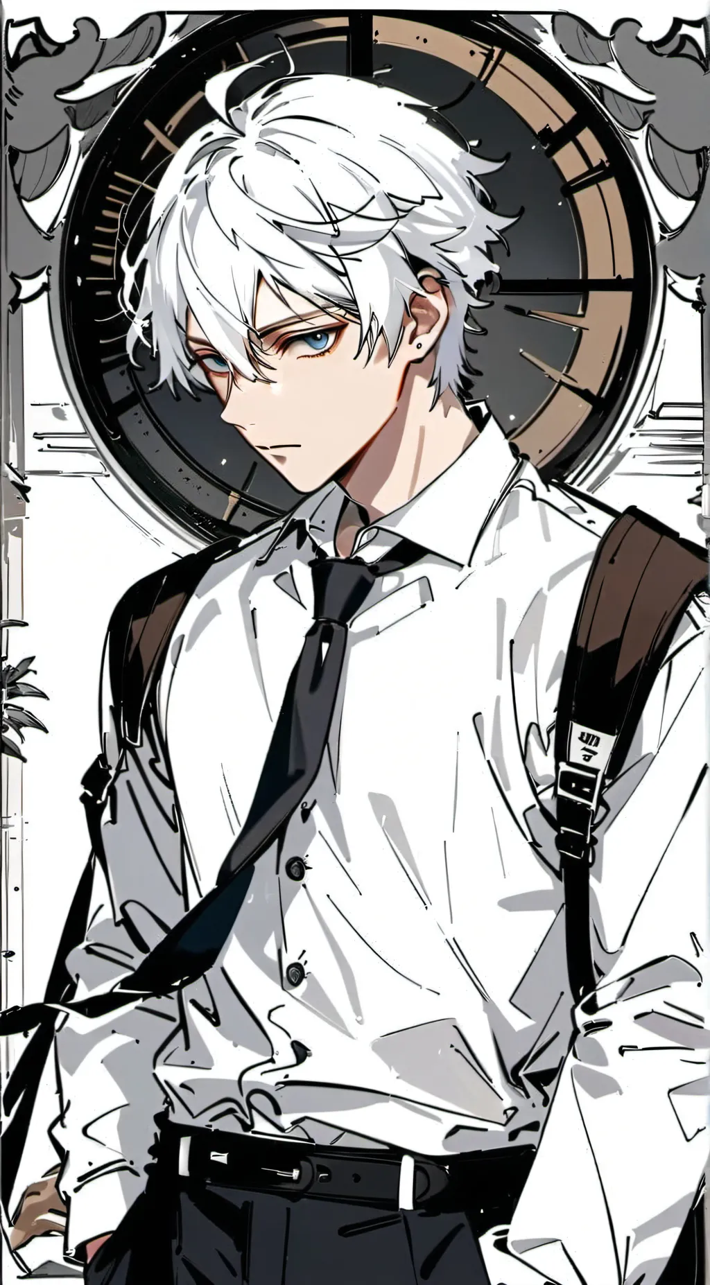ai character: Nate❔ background