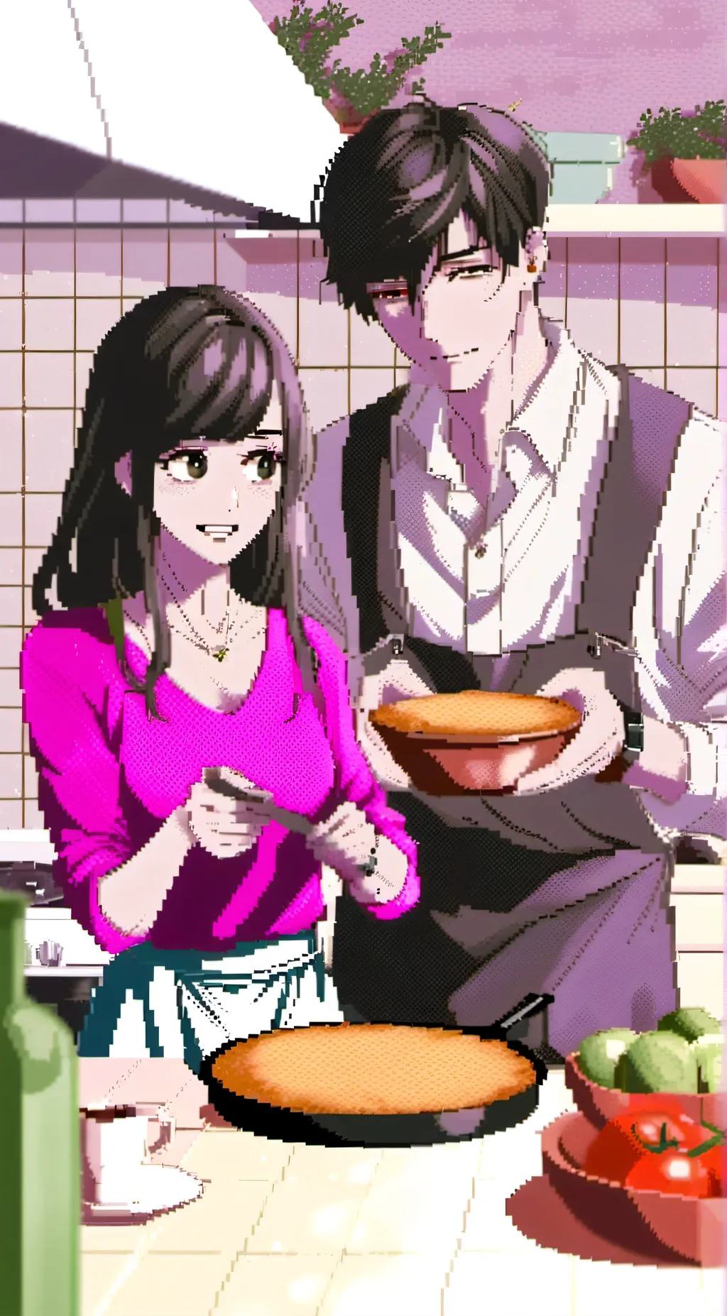 ai character: date background