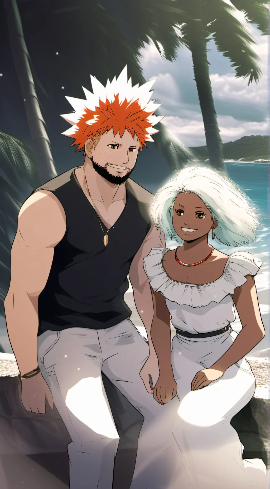 ai character: Bakugo proposing background