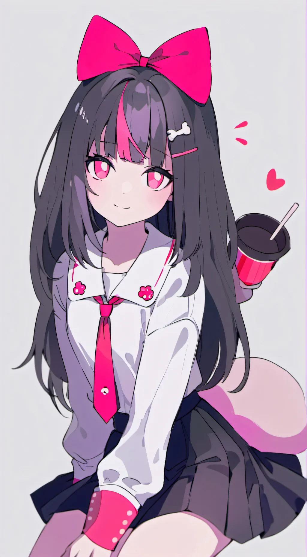 ai character: Koharu background