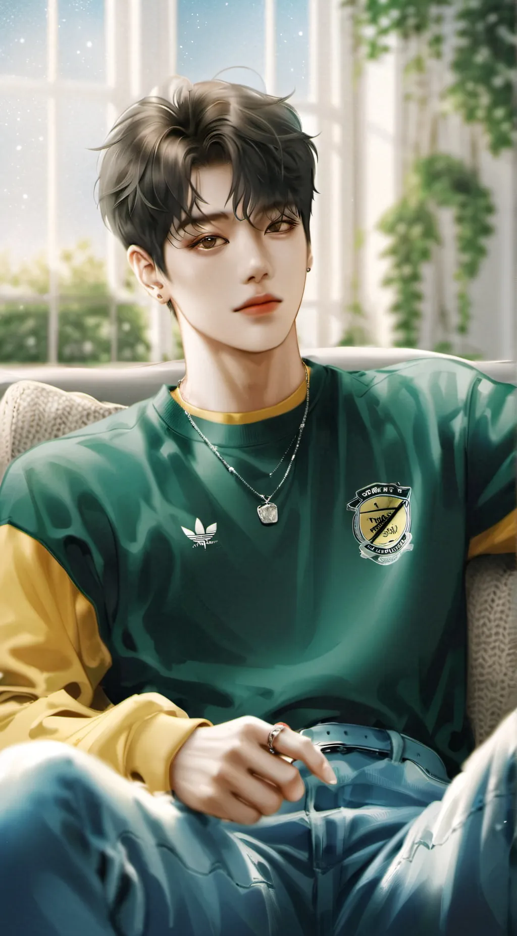 ai character: BangChan 🥹 background