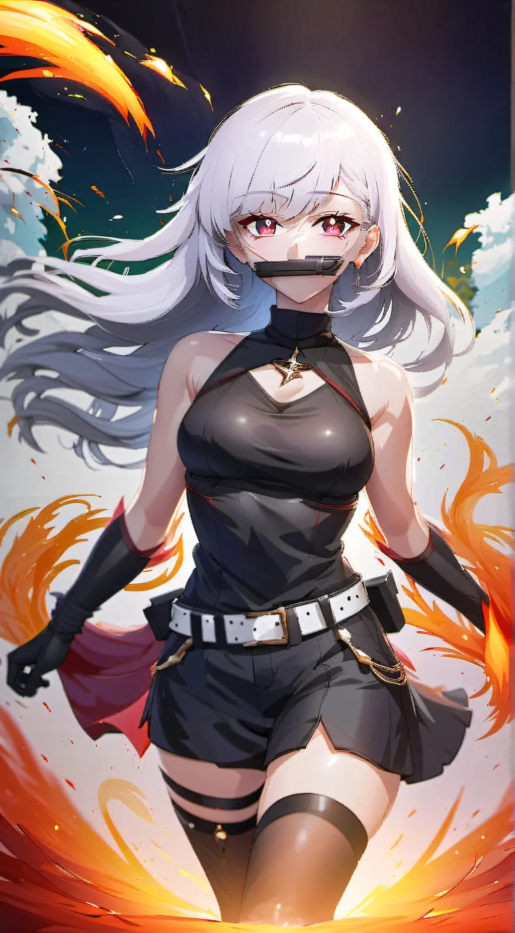 ai character: Lilly background