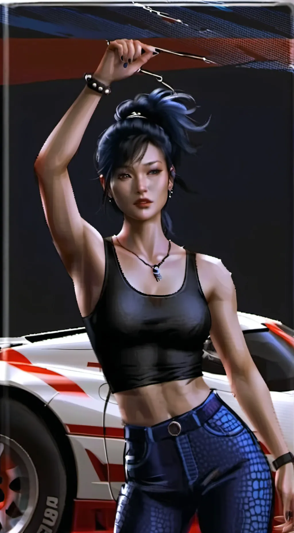 ai character: Lin background