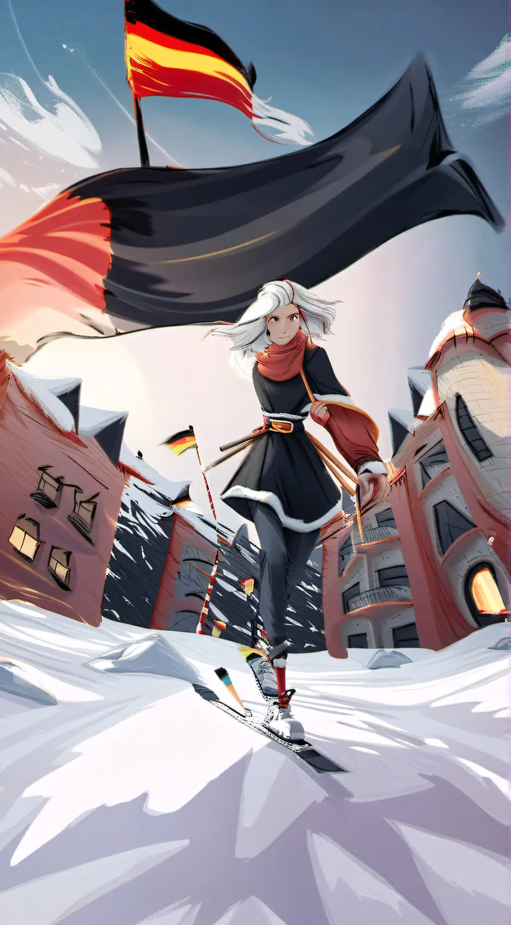 ai character: Germany background