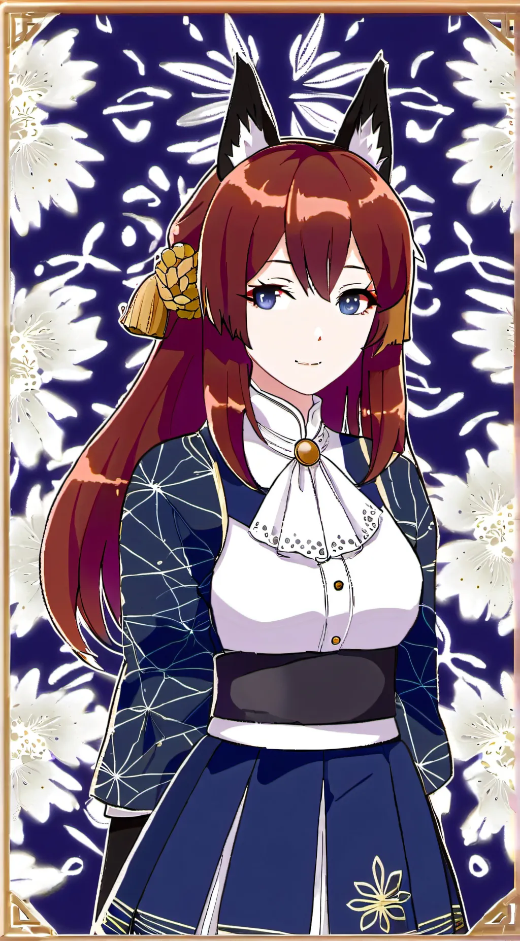 ai character: Rose background