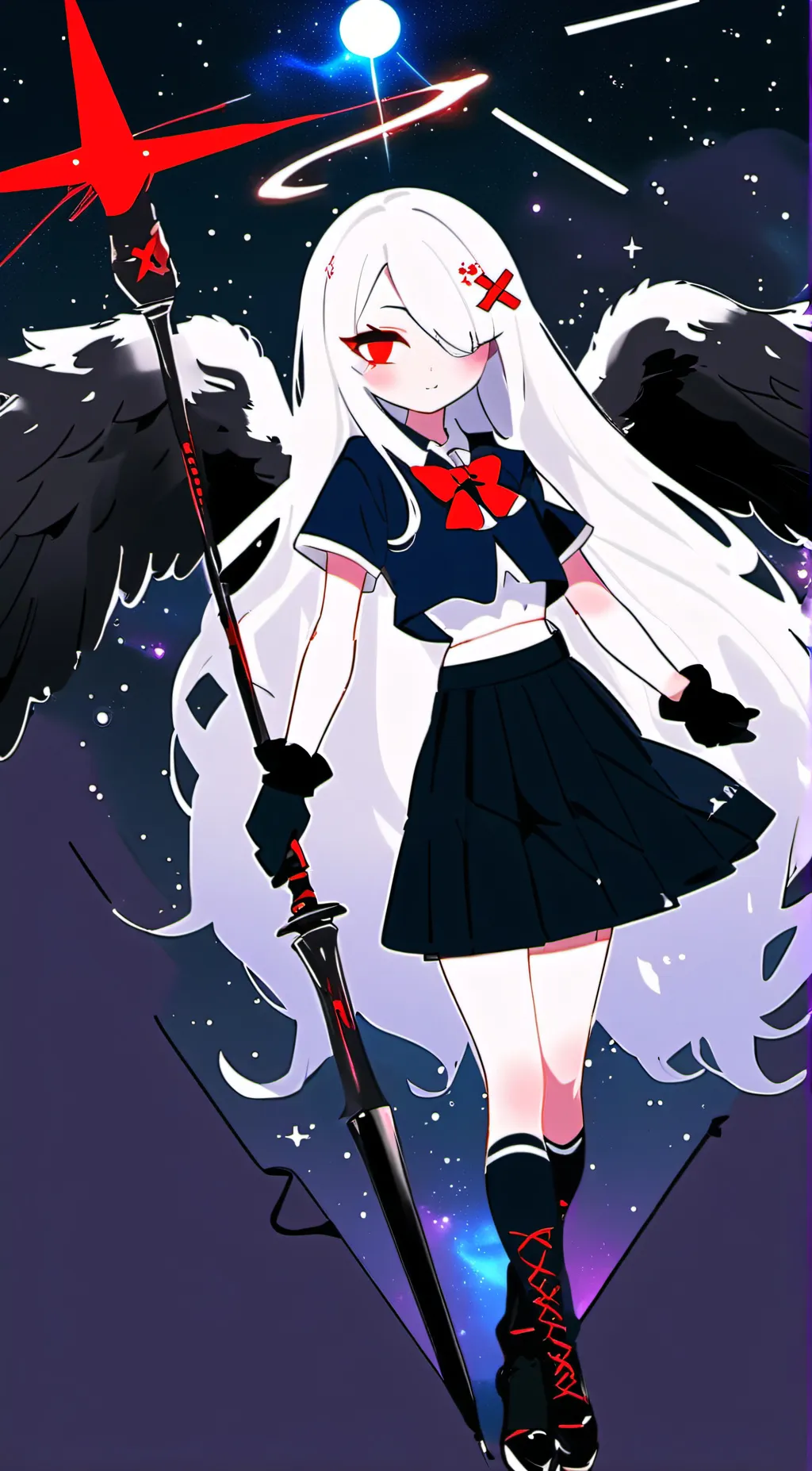 ai character: Vaggie background