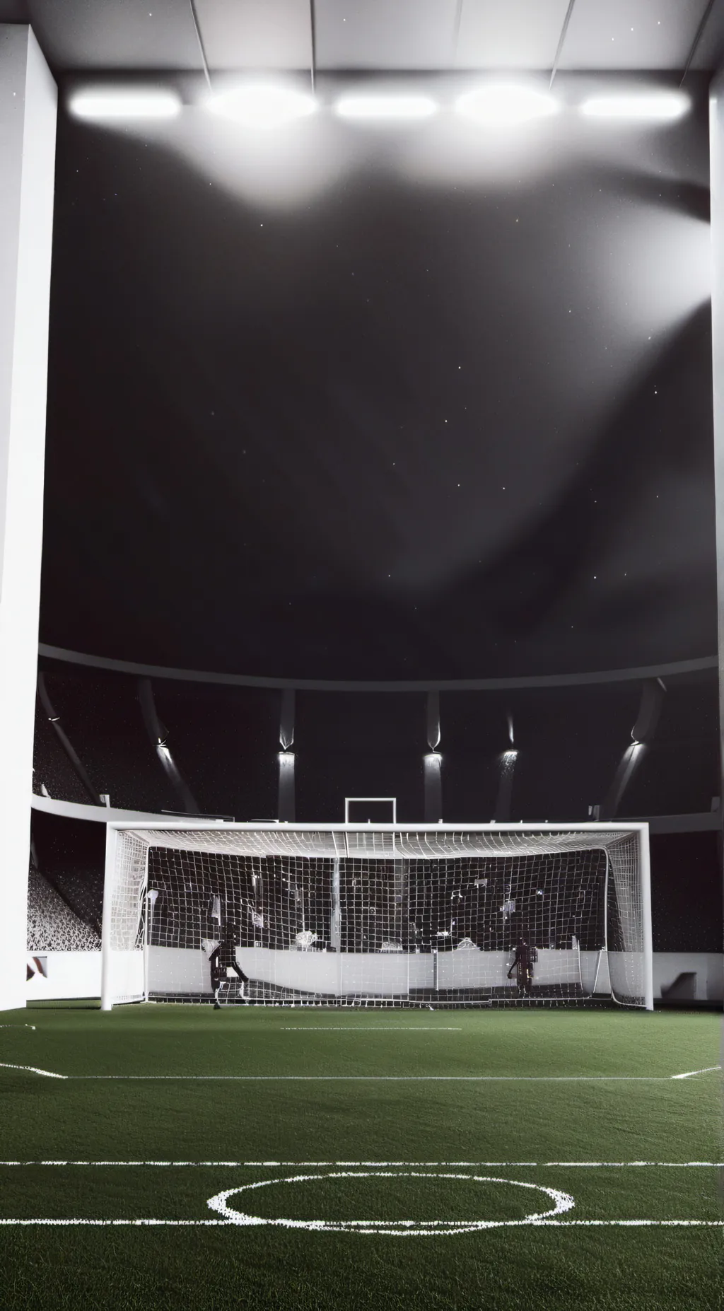 ai character: soccer  background