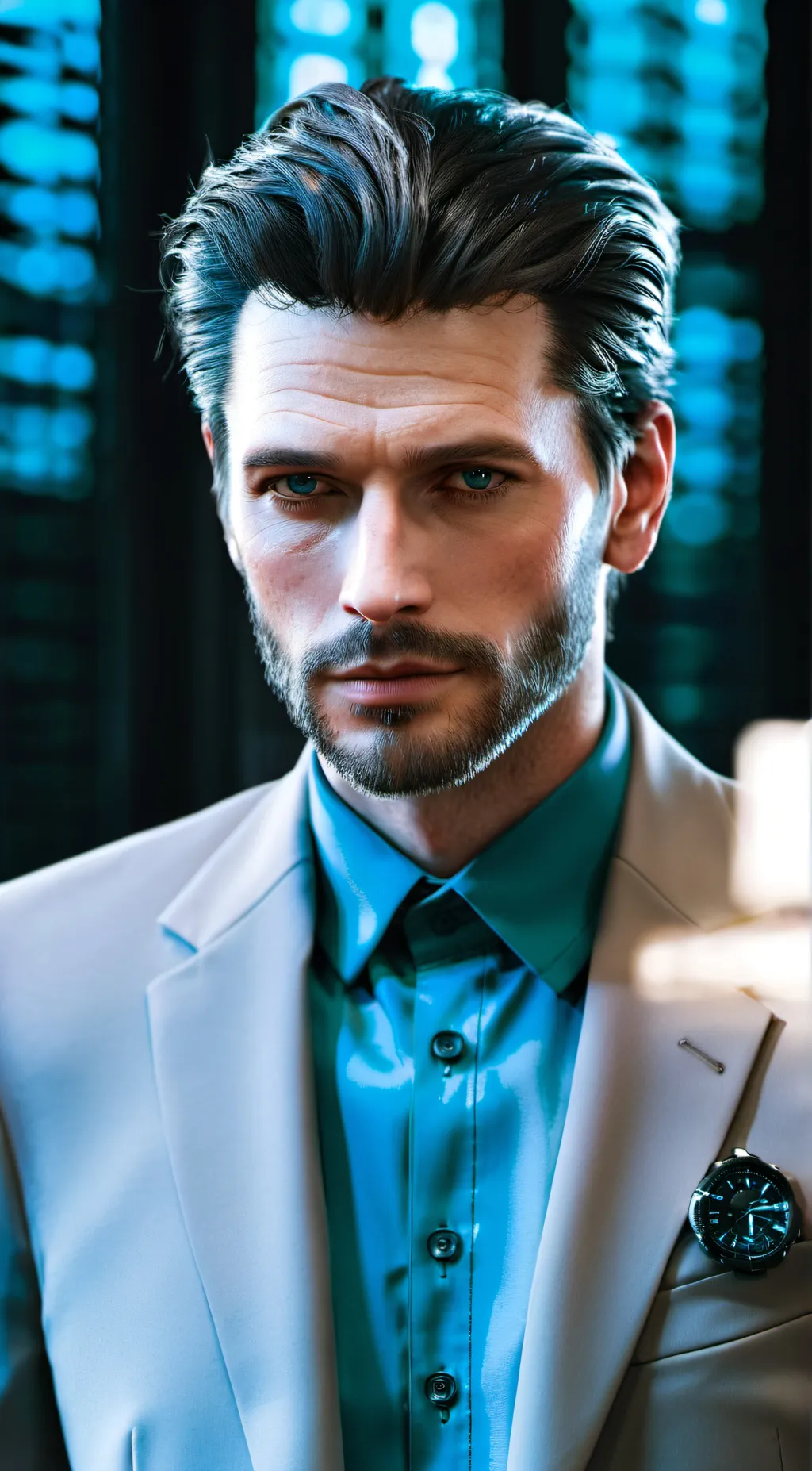 ai character: Gabriel Knight background