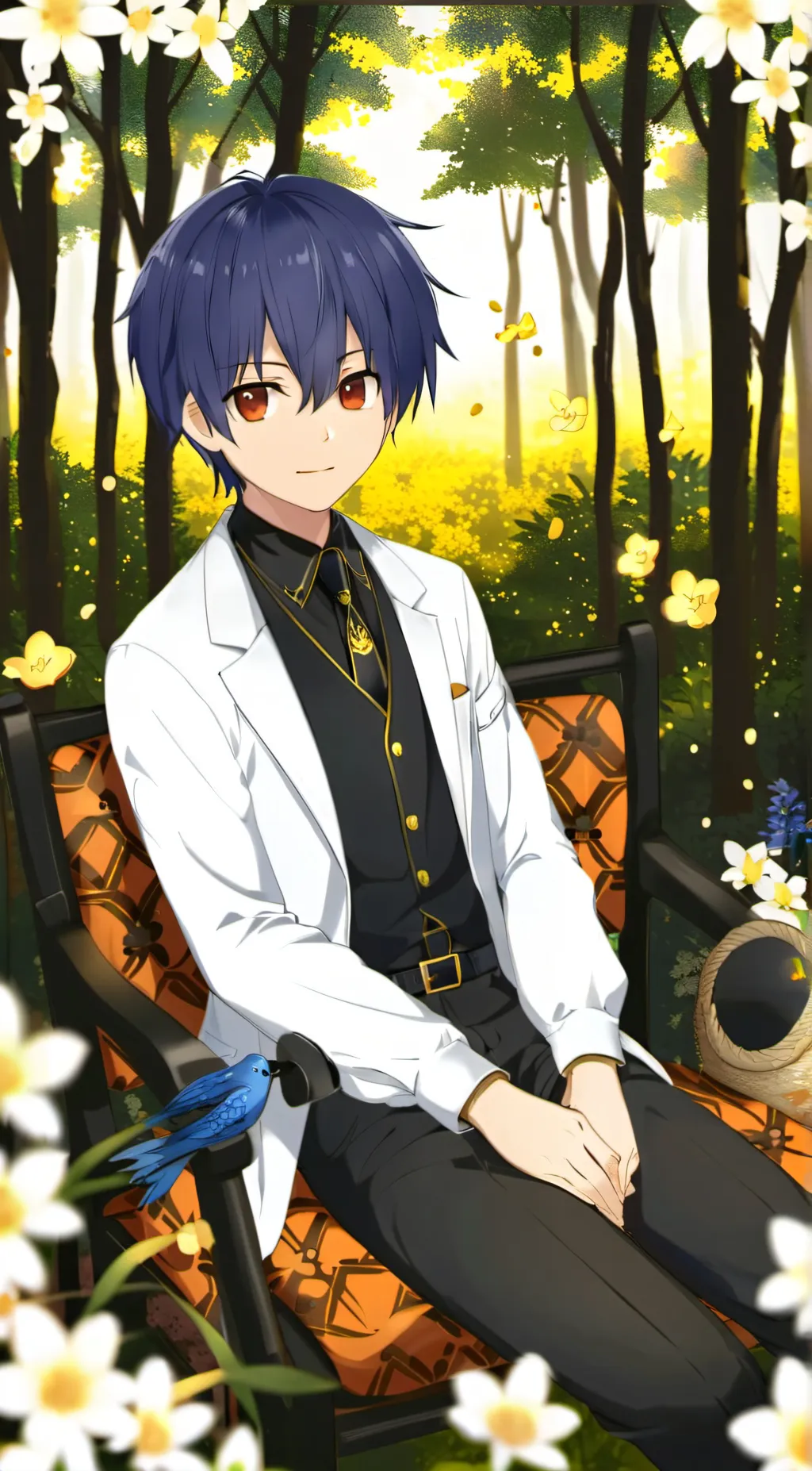 ai character: DateaLive sleepove background