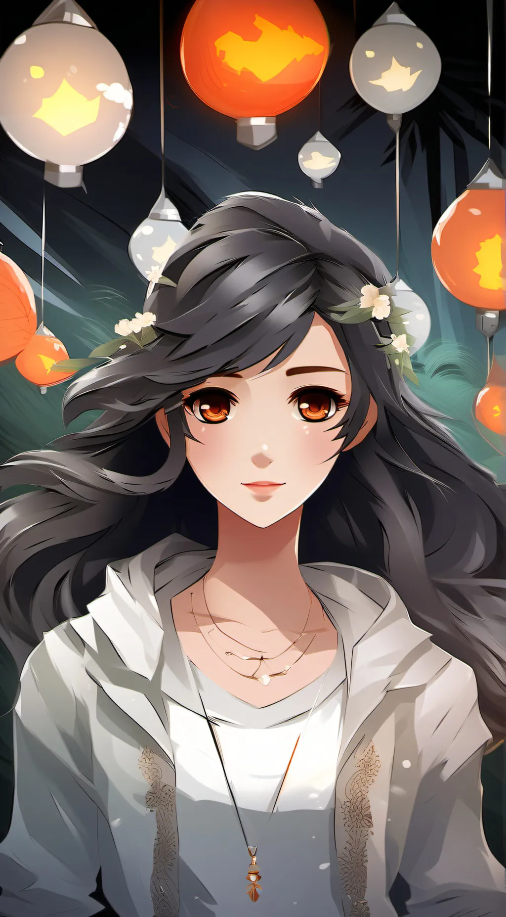 ai character: sarah background