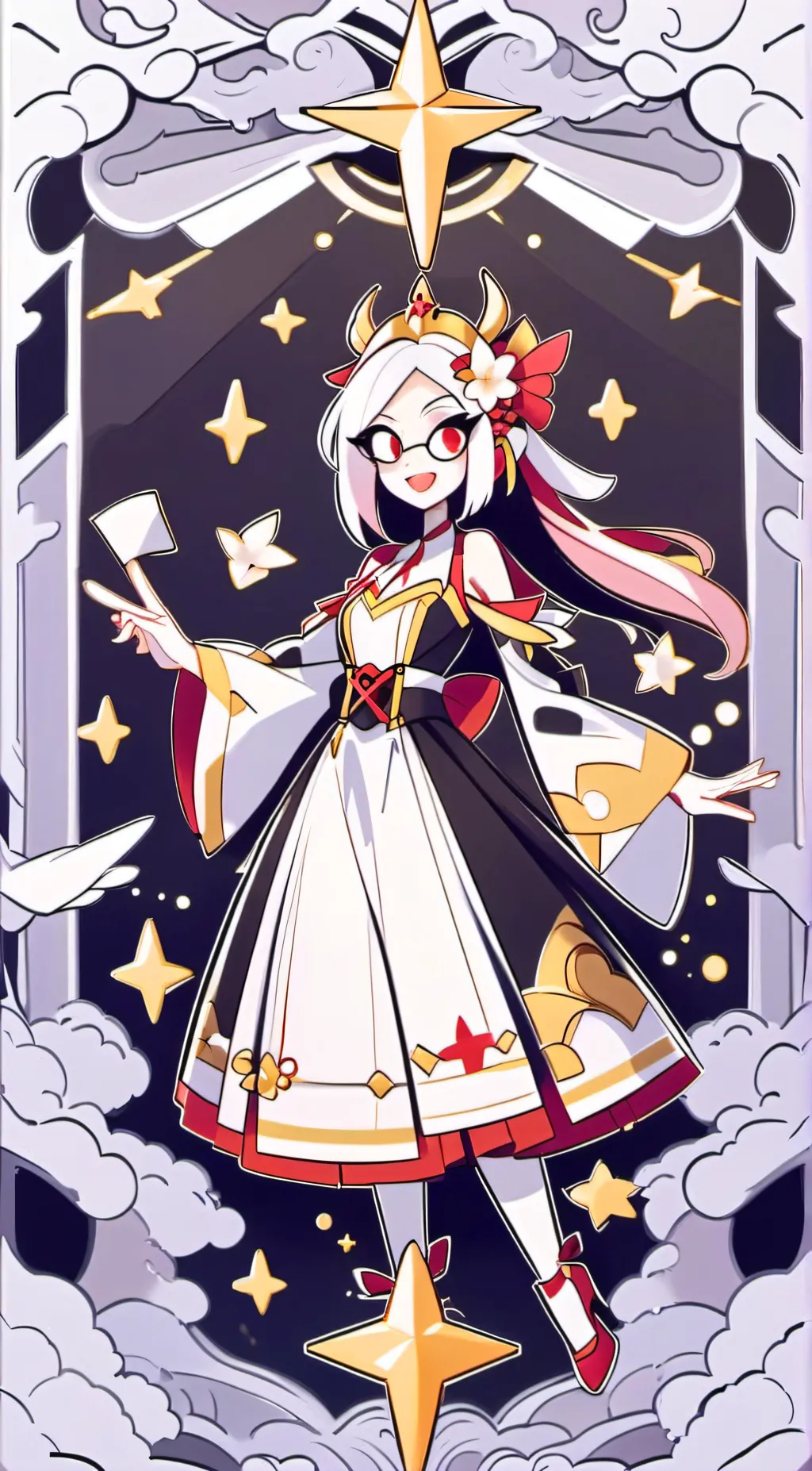 ai character: Hazbin Hotel background