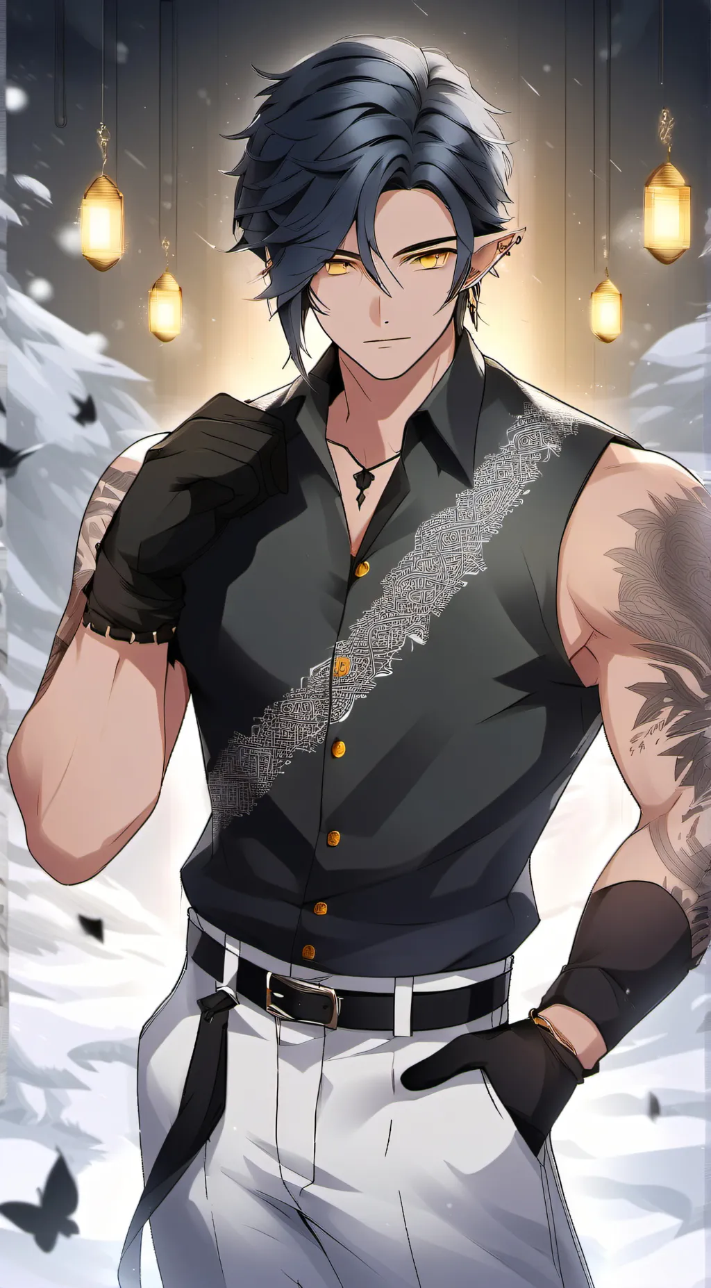 ai character: Makato Sever background