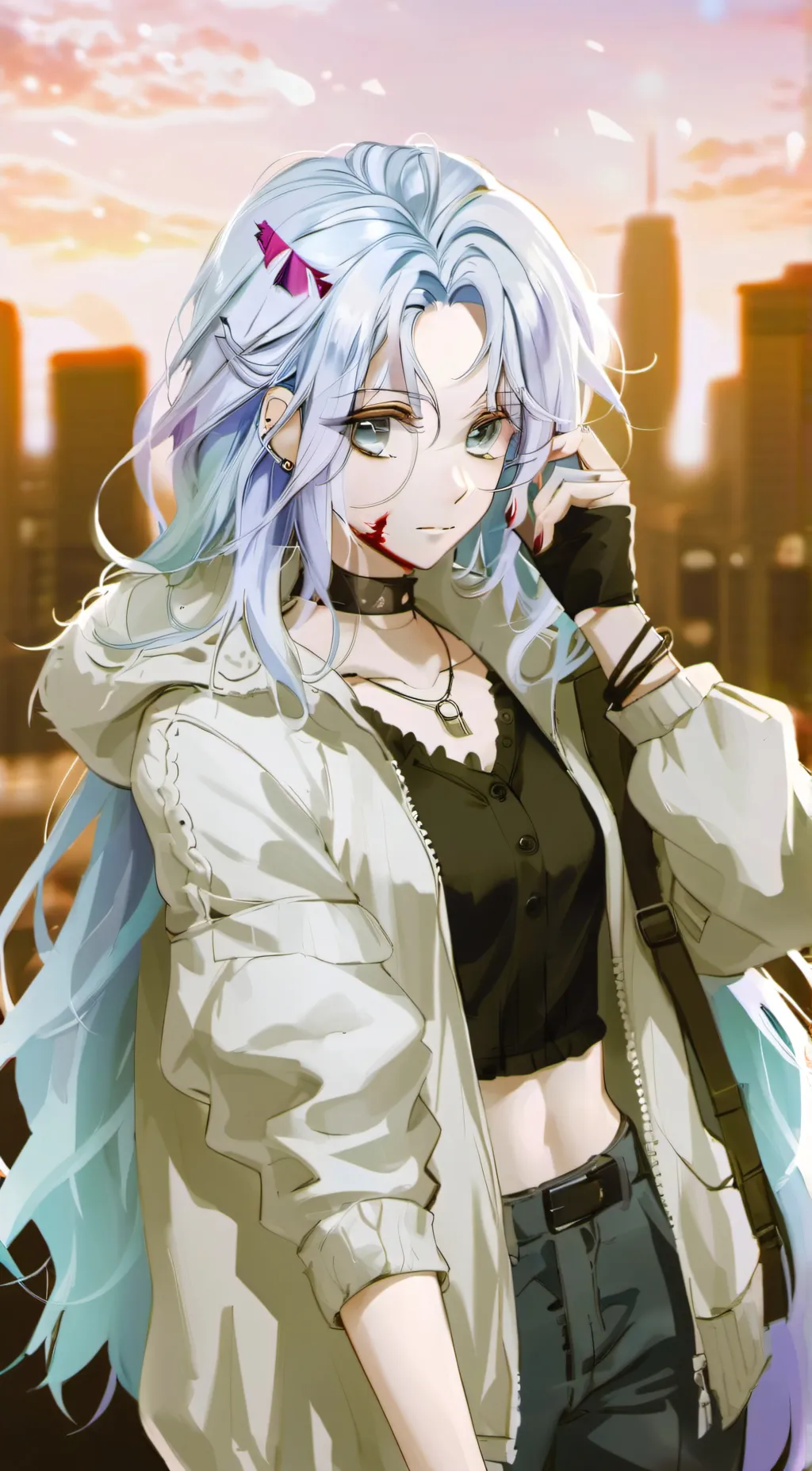 ai character: Haze background