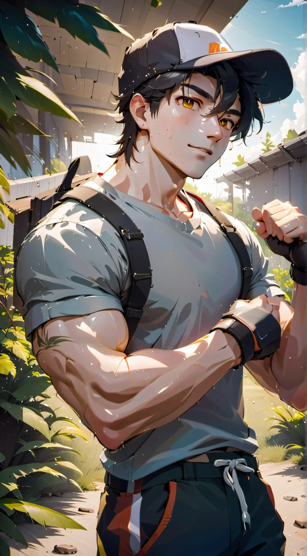 ai character: Max background