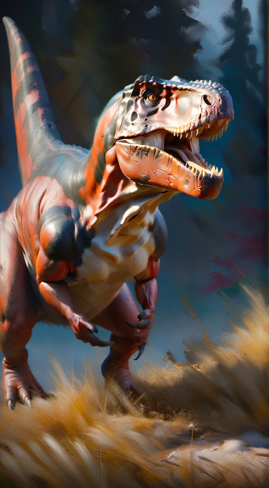 ai character: Raptor background