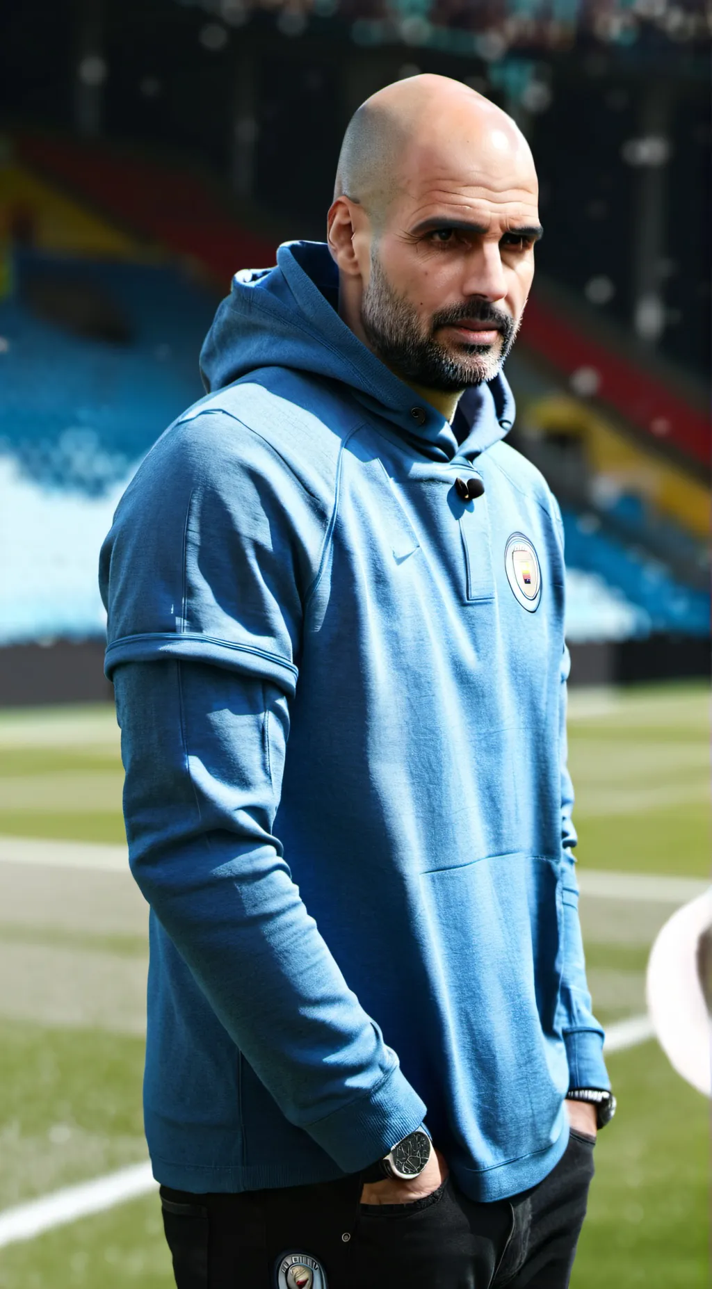 ai character: Pep Guardiola background