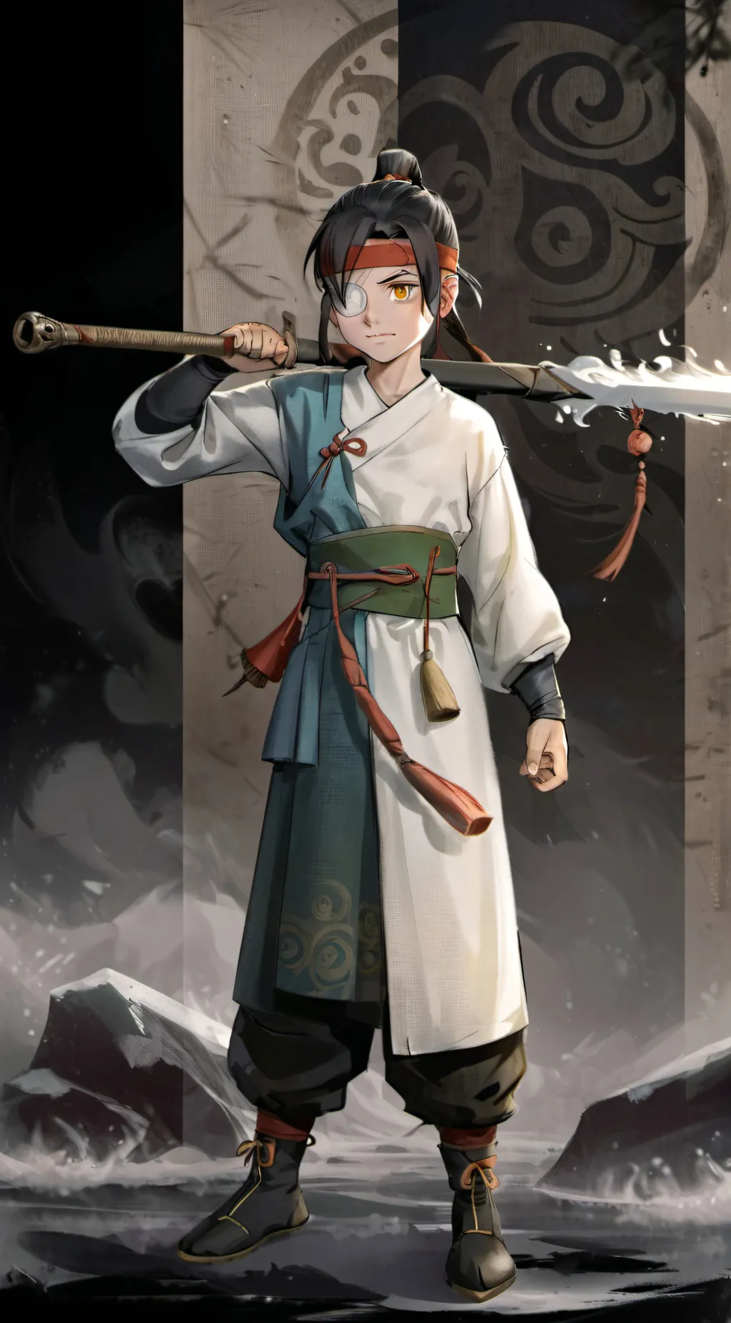 ai character: Timina background