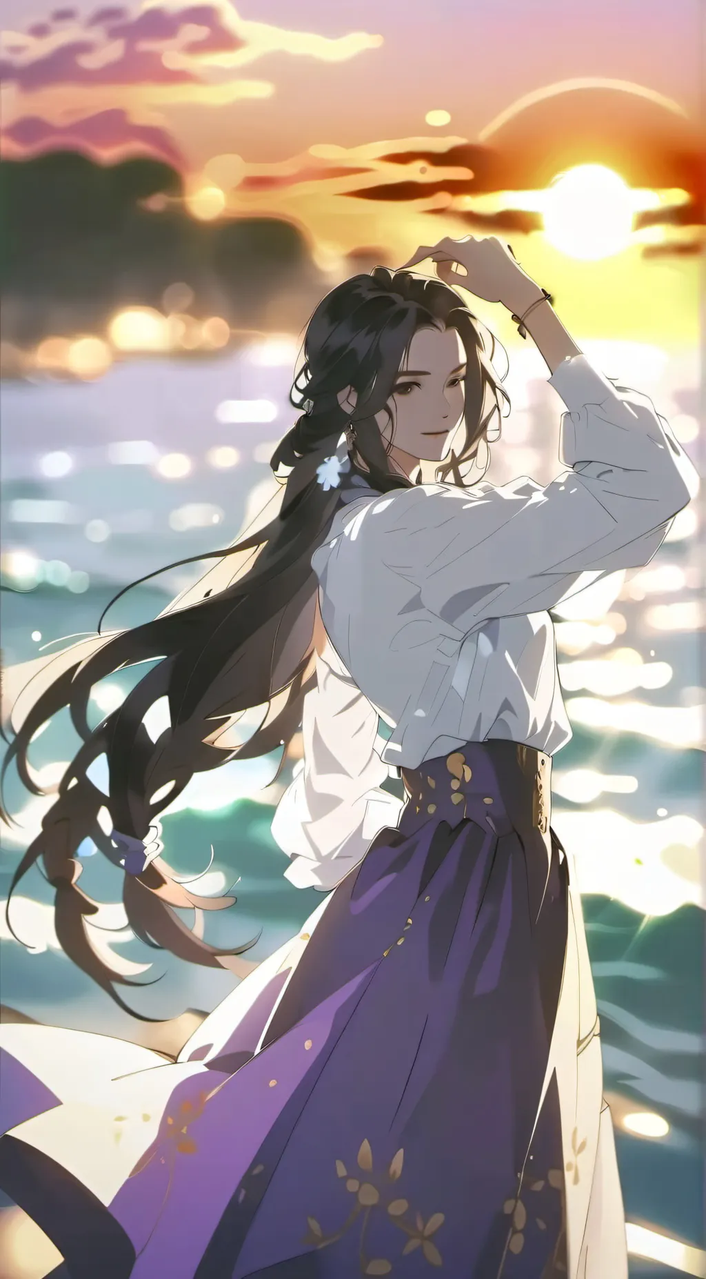 ai character: Amelia background