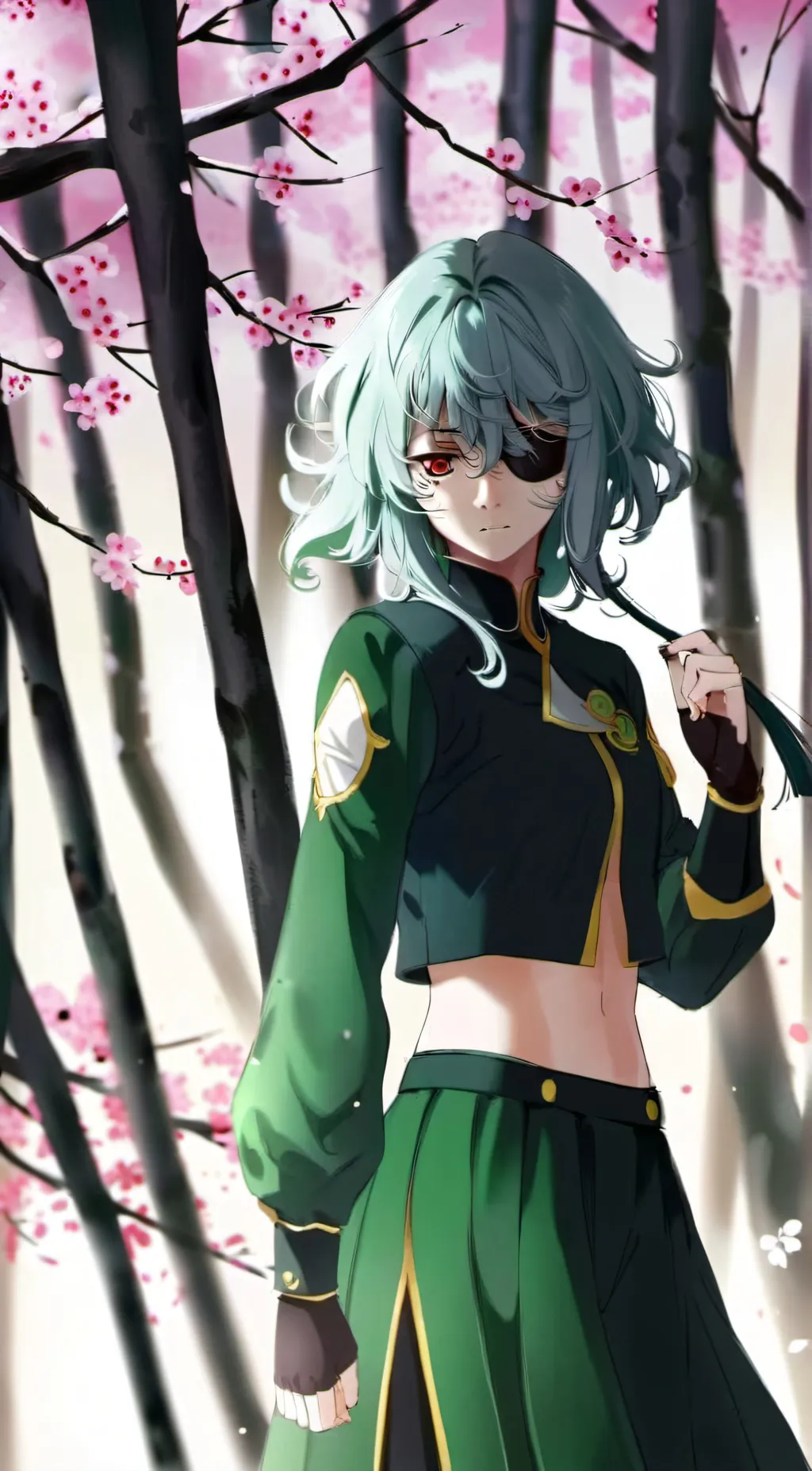 ai character: GYATSUMAKI background